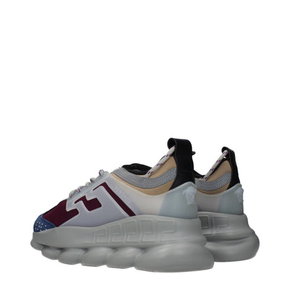Multicolor Fabric Chunky Sneakers