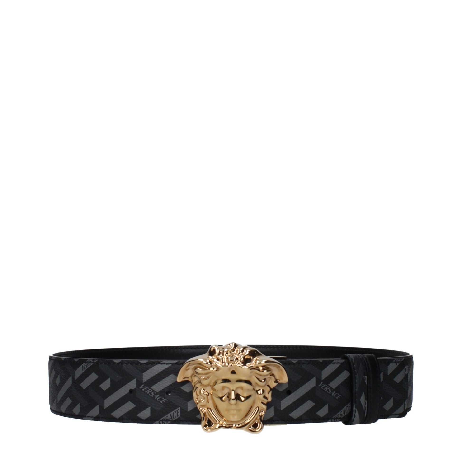Gray Polyester Regular Belt