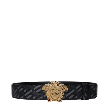Gray Polyester Regular Belt
