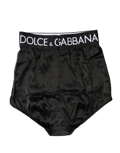 Black Logo Girdle High Waist Panty  Underwear
