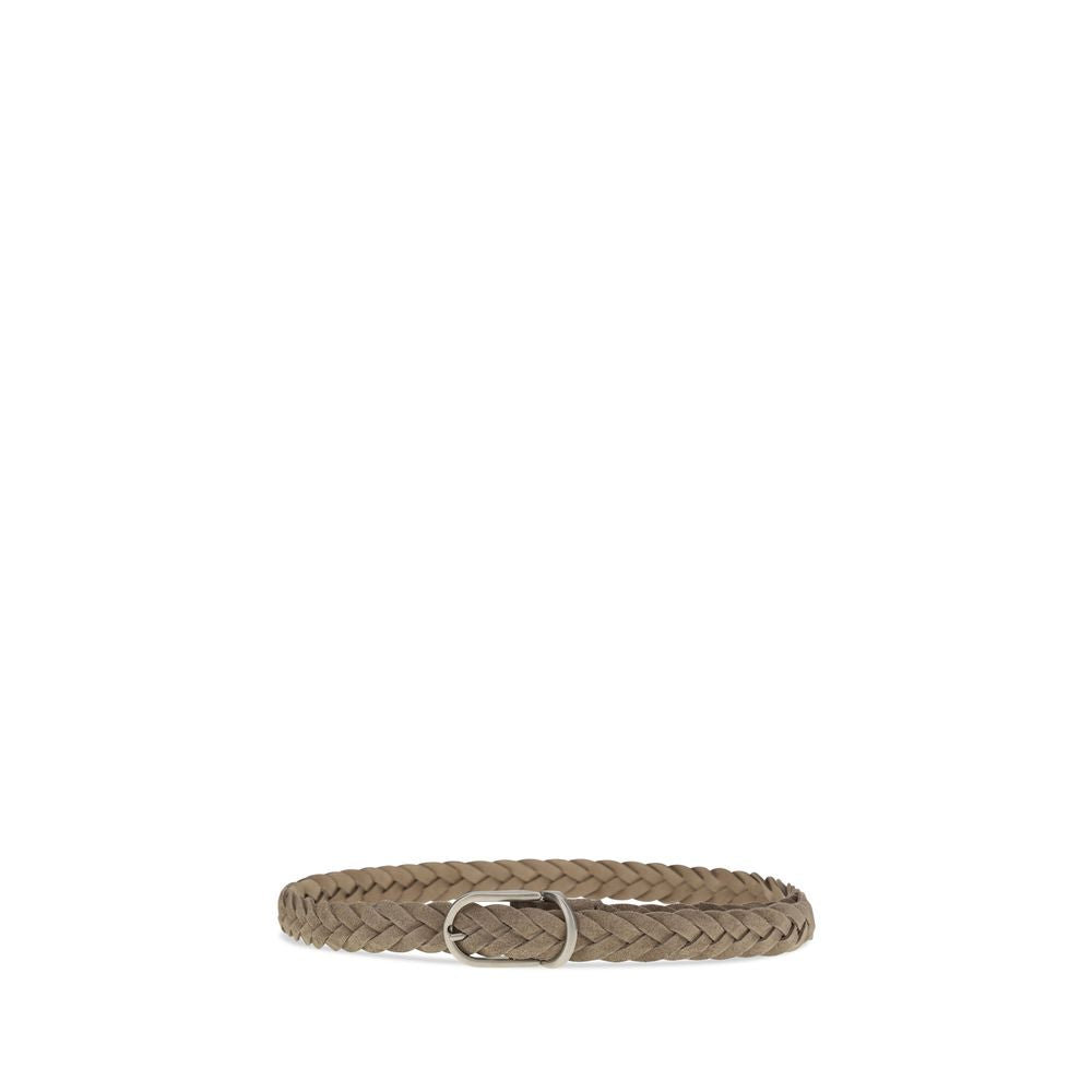 Gray Calf Leather Bos Taurus Regular Belt