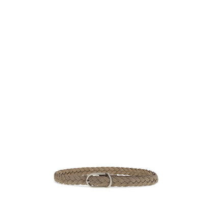Gray Calf Leather Bos Taurus Regular Belt