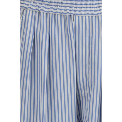 Multicolor Silk Bottoms Sleepwear