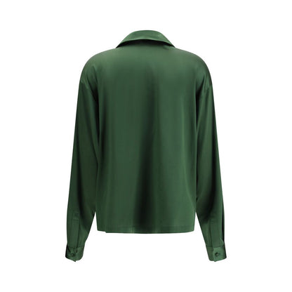 Bicolor Silk Shirt
