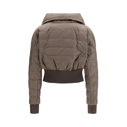 Brown Polyester Coat