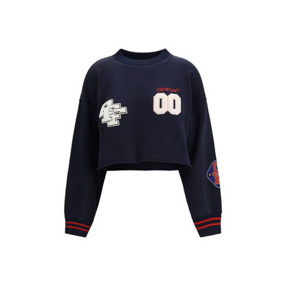 Blue Cotton Sweatshirt