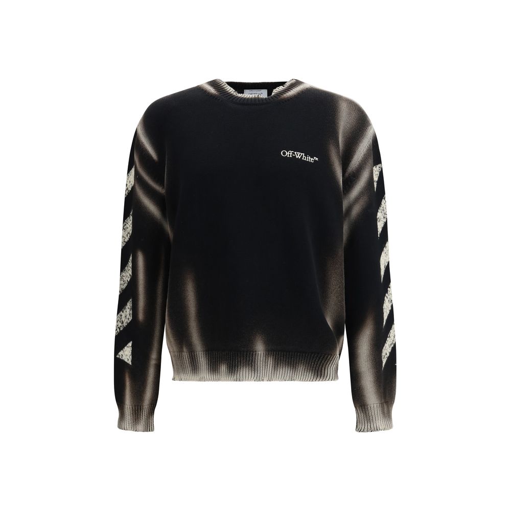Black Cotton Sweatshirt