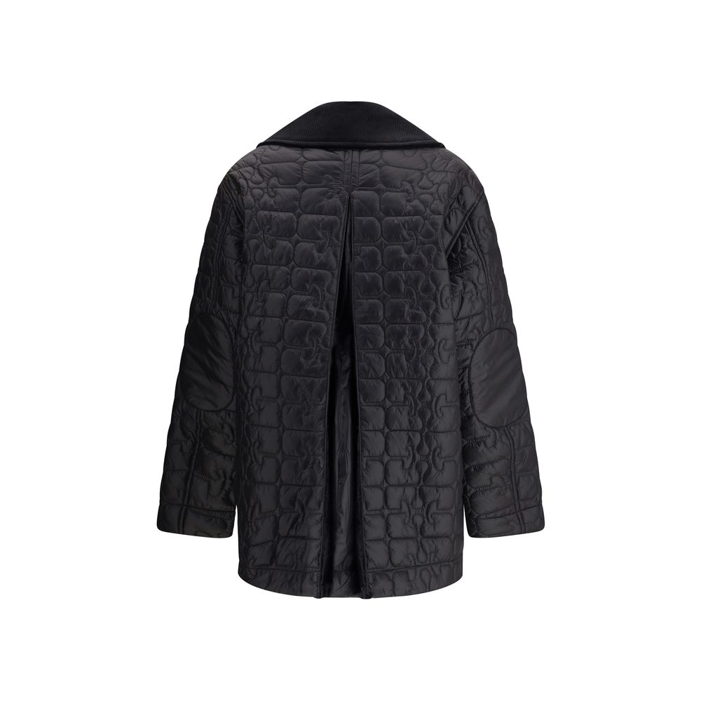 Gray Nylon Coat