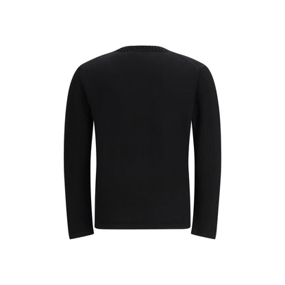 Black Wool Sweatshirt