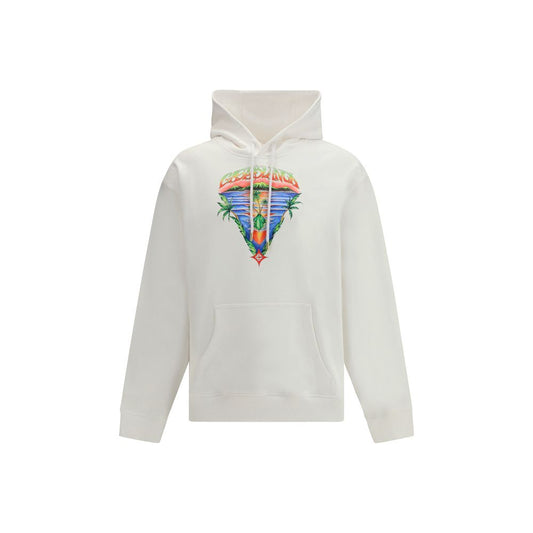 White Cotton Sweatshirt