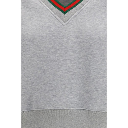 Gray Cotton Sweatshirt