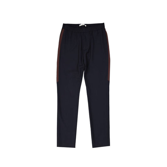 Blue Wool Pants