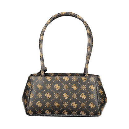 Marrone Poliuretano Women Handbag