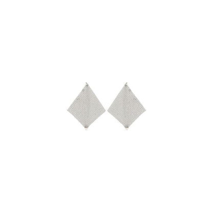Silver Brass Earrings