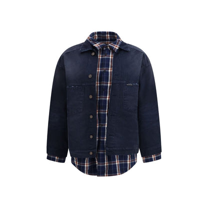 Blue Cotton Denim Jacket
