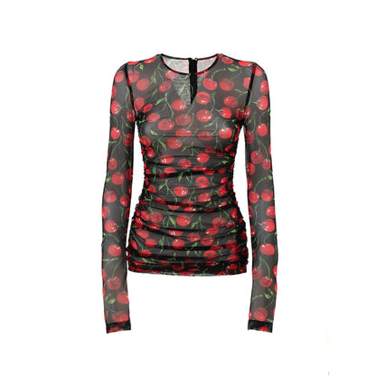 Bicolor Polyamide Sweatshirt
