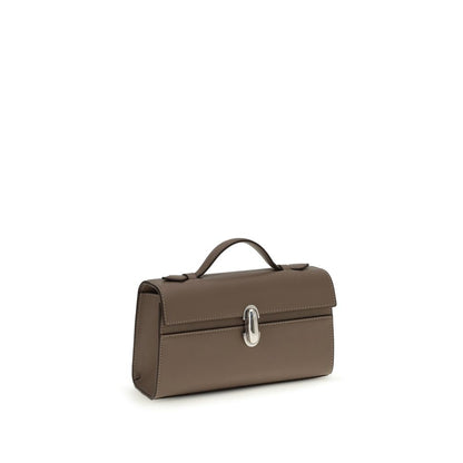 Brown Calf Leather Bos Taurus Shoulder Bag