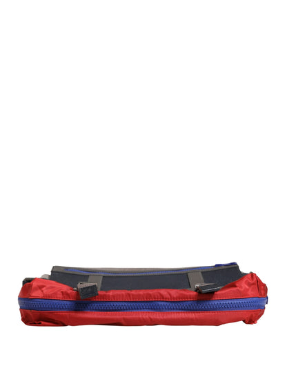 Men Multicolor Nylon Canvas Etna Messenger Borse Bag