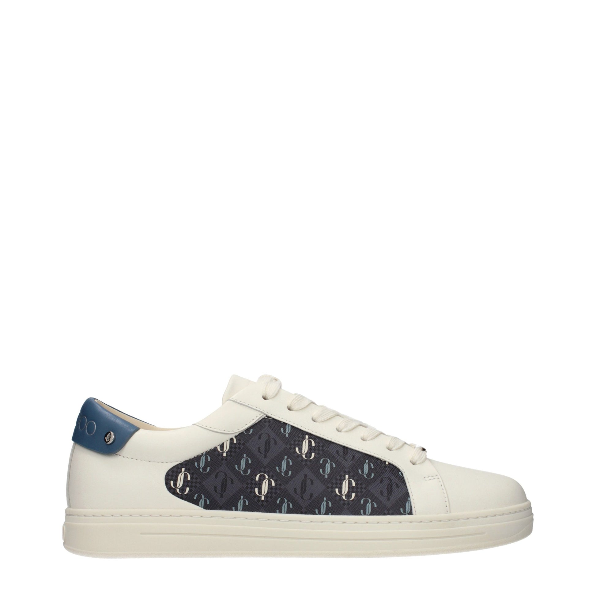 Beige Leather Low Top Sneakers