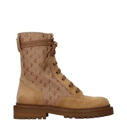 Brown Leather Ankle Boots
