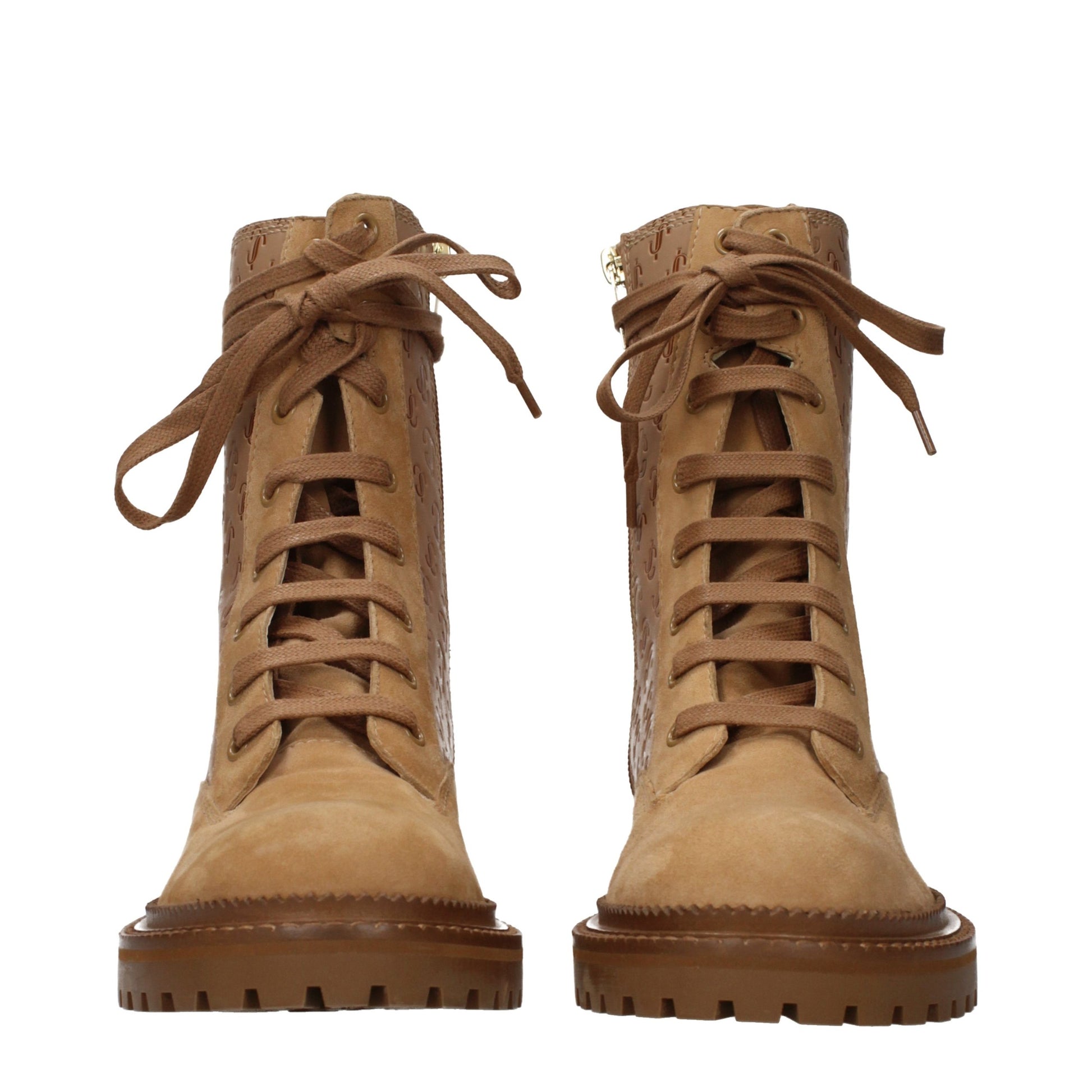 Brown Leather Ankle Boots