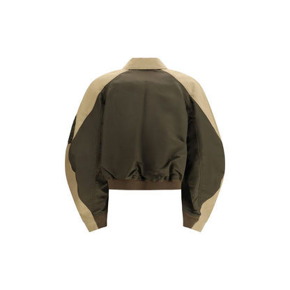 Bicolor Cotton Bomber