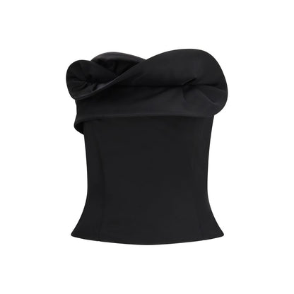 Black Wool Tank Tops