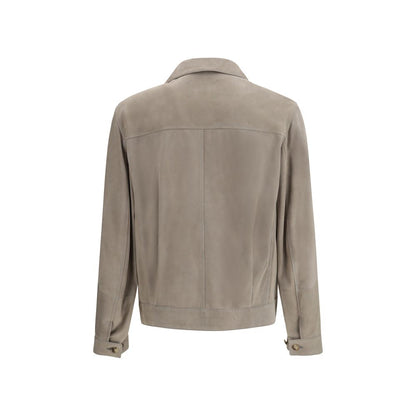 Bicolor Calf Leather Bos Taurus Clothing
