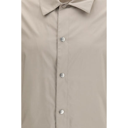 Beige Polyester Coat