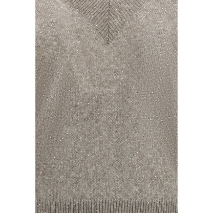 Brown Linen Sportswear