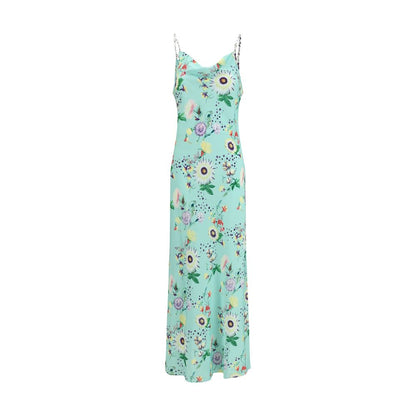 Bicolor Polyester Casual Dress
