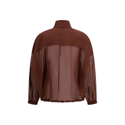 Multicolor Cotton Shell Jacket