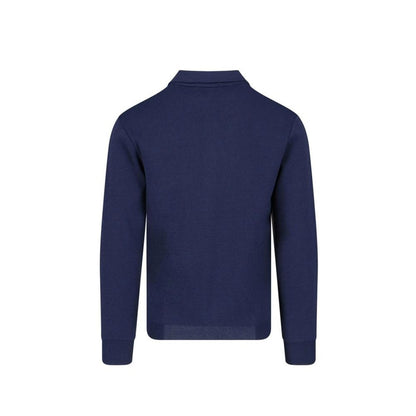 Blue Nylon Cardigan