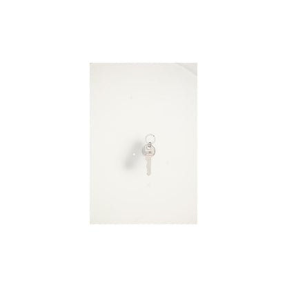 Silver Brass Keychain
