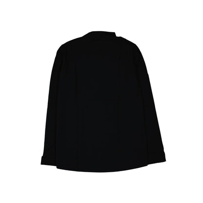 Black Elastane Sweatshirt