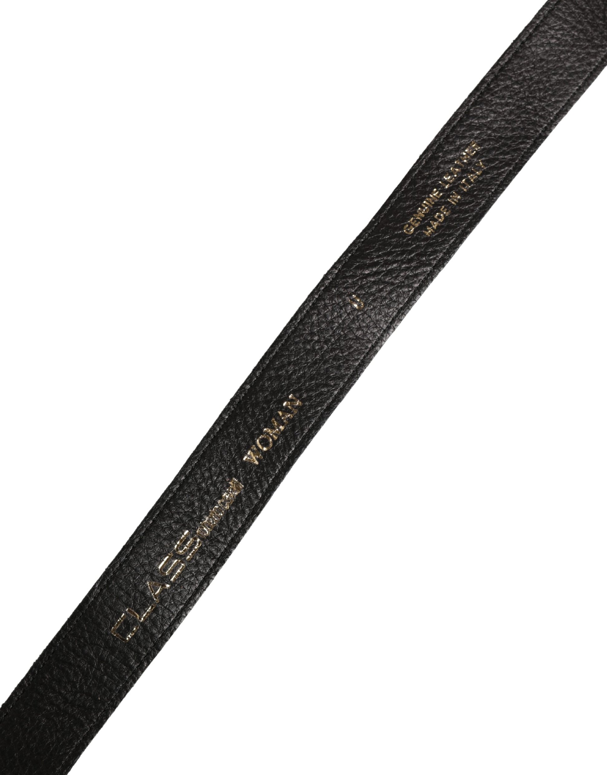 Multicolor Floral Wide Waist Gold Metal Buckle Cintura Belt