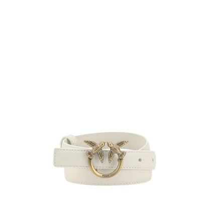 White Calf Leather Bos Taurus Regular Belt