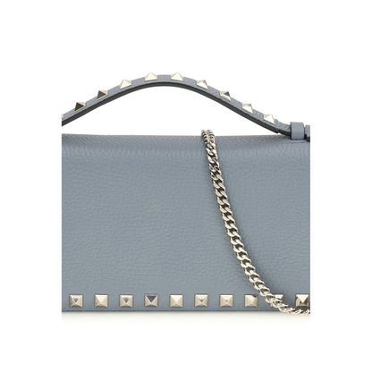 Blue Calf Leather Bos Taurus Wallet
