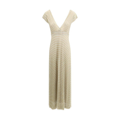 Multicolor Viscose Casual Dress