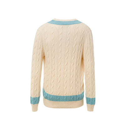 White Cotton Sweatshirt