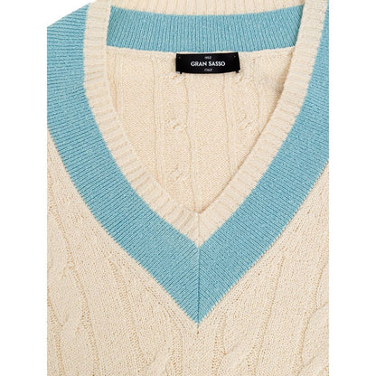 White Cotton Sweatshirt