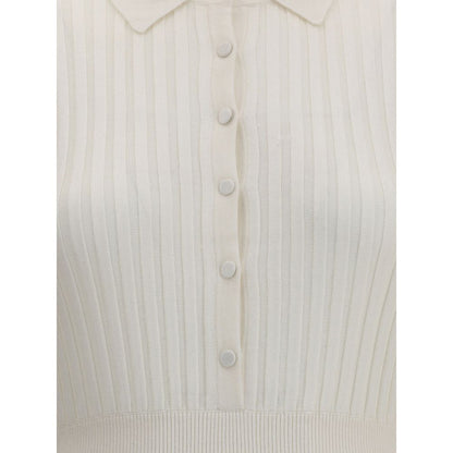 White Silk Casual Dress