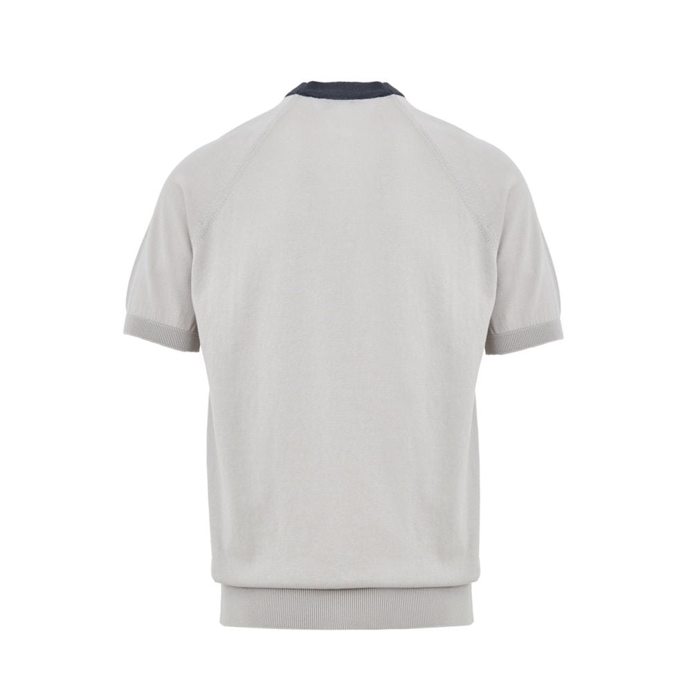 Beige Cotton T-Shirt