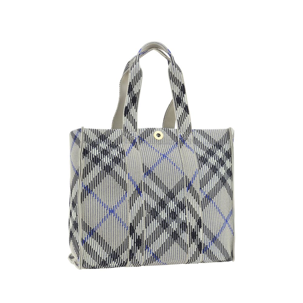 Gray Fabric Shoulder Bag