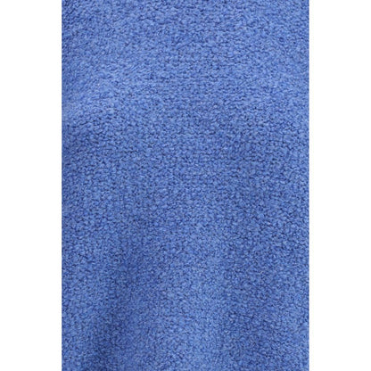 Blue Cashmere Sweatshirt