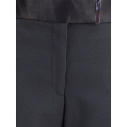 Black Silk Dress Pants