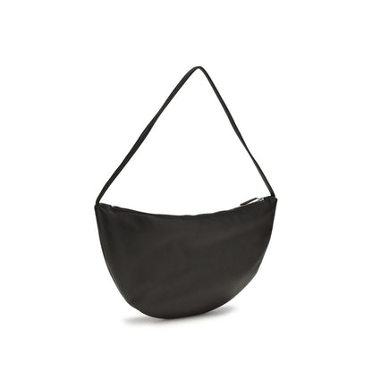 Black Calf Leather Bos Taurus Shoulder Bag