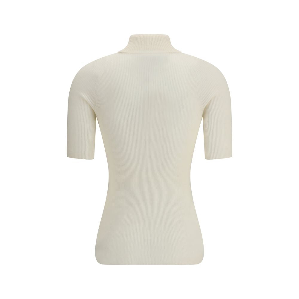Beige Cashmere T-Shirt