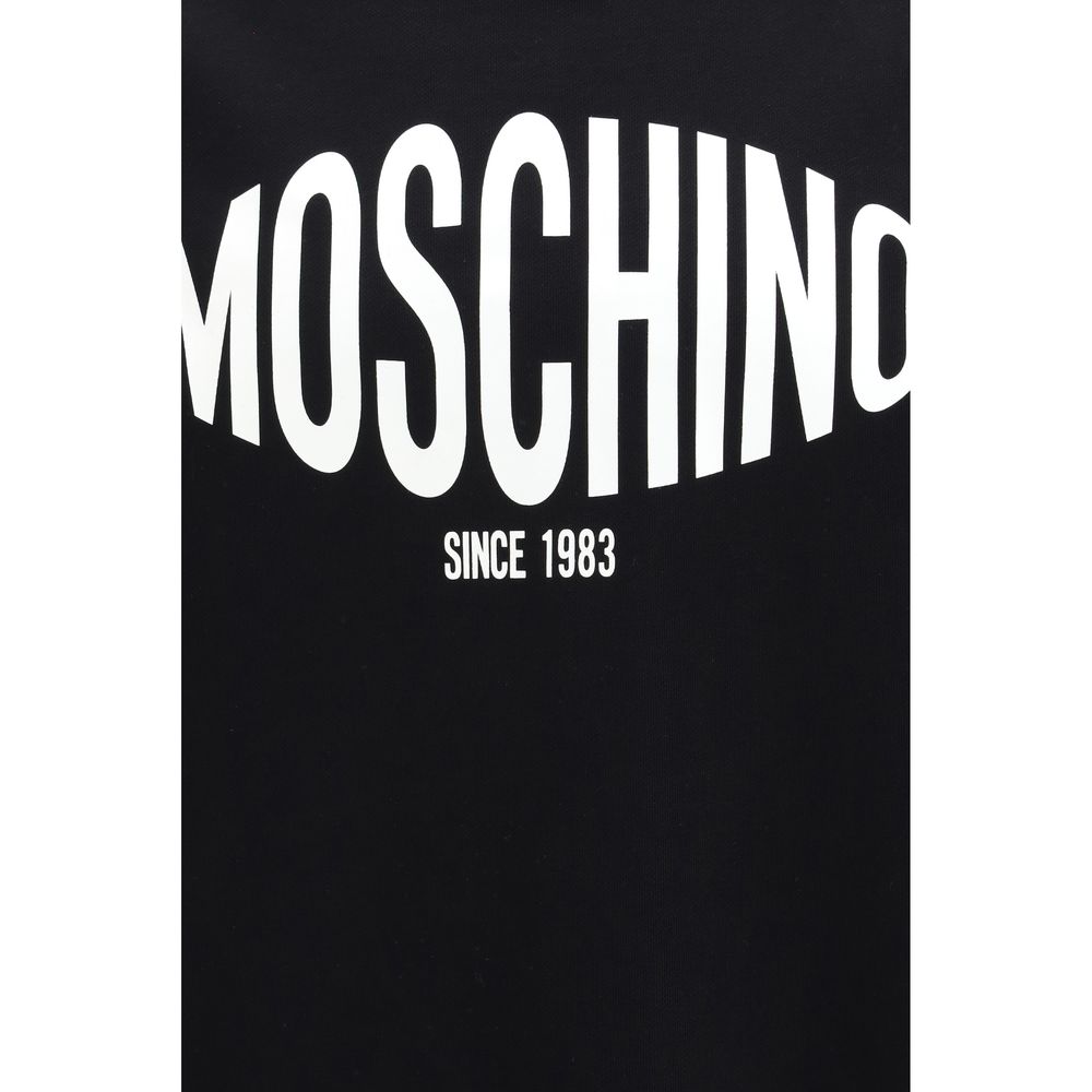 Black Cotton Sweatshirt