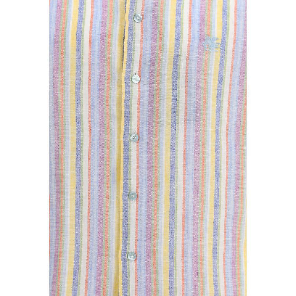 Multicolor Linen Shirt